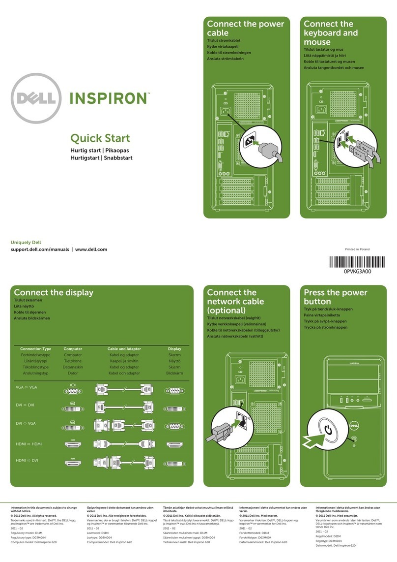 Dell Inspiron 600m User manual