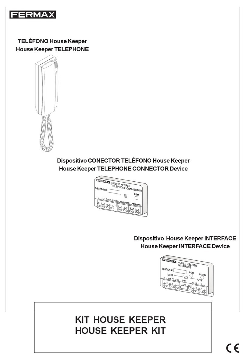 Fermax House Keeper manual