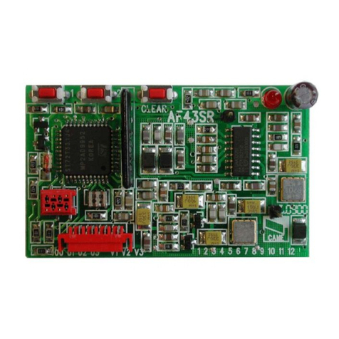 CAME AF43SR User manual