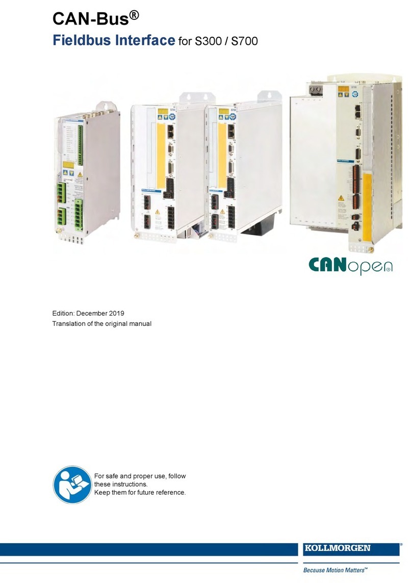 Kollmorgen SERVOSTAR S300 User manual