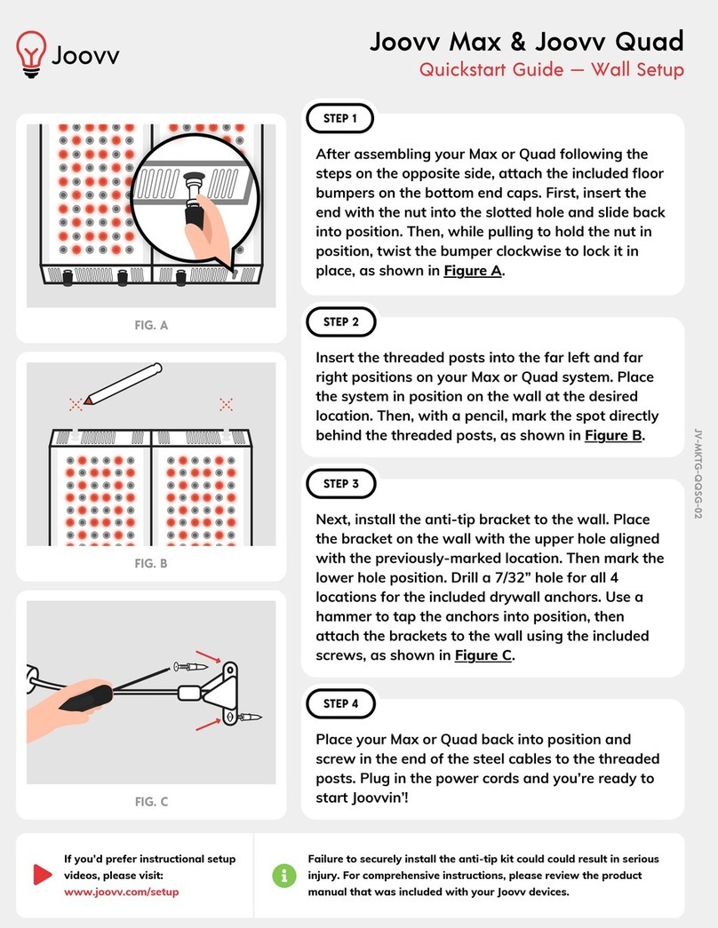 Joovv Max quick start guide