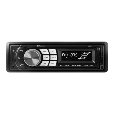 Phonocar VM 061 instruction manual