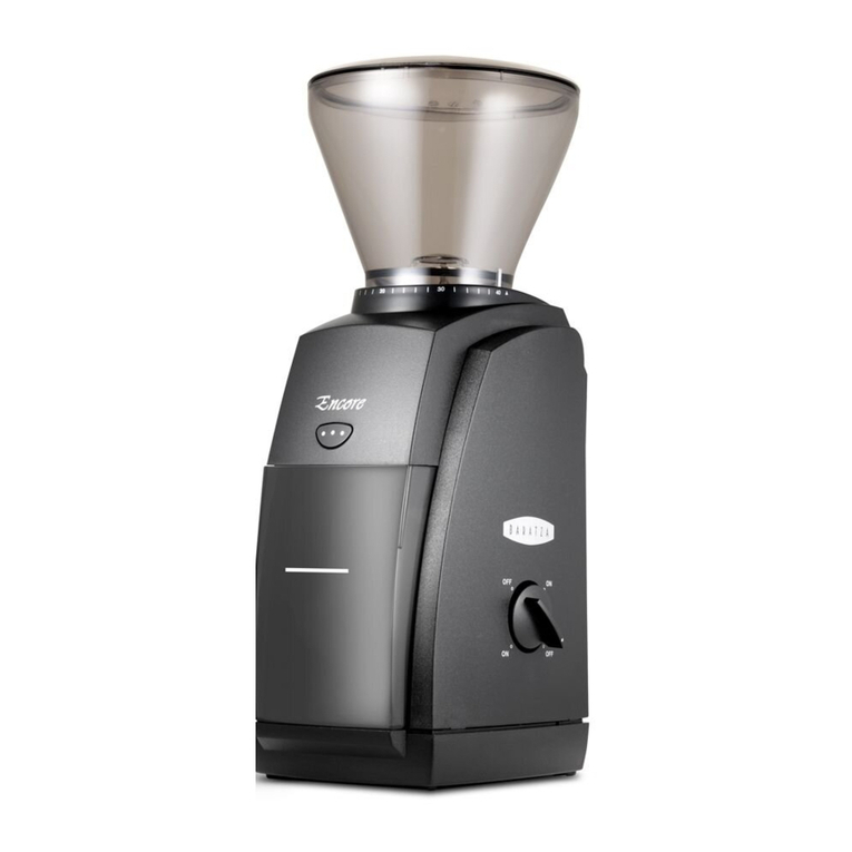 Baratza Encore User manual Baratza Encore User manual