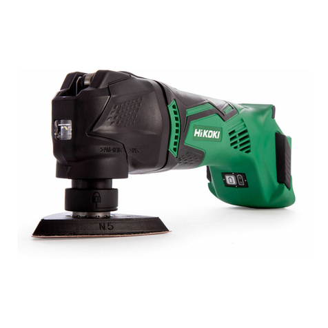 HIKOKI CV 18DBL User manual