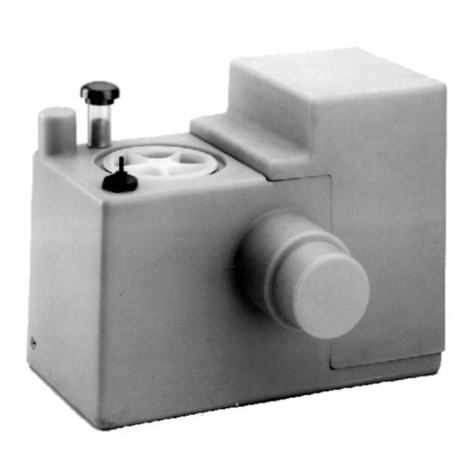 Homa Sanipower Series Installation and operation instruction manual