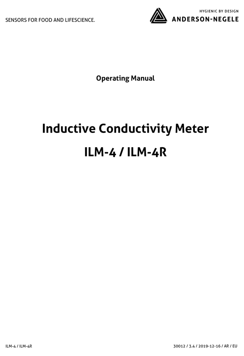 ANDERSON-NEGELE ILM-4 operating manual