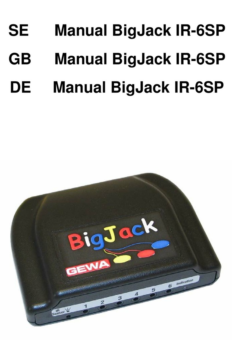 Gewa BigJack IR-6SP manual