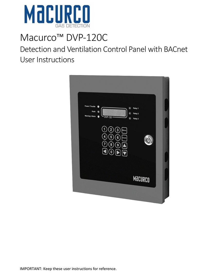Macurco DVP-120C User instructions