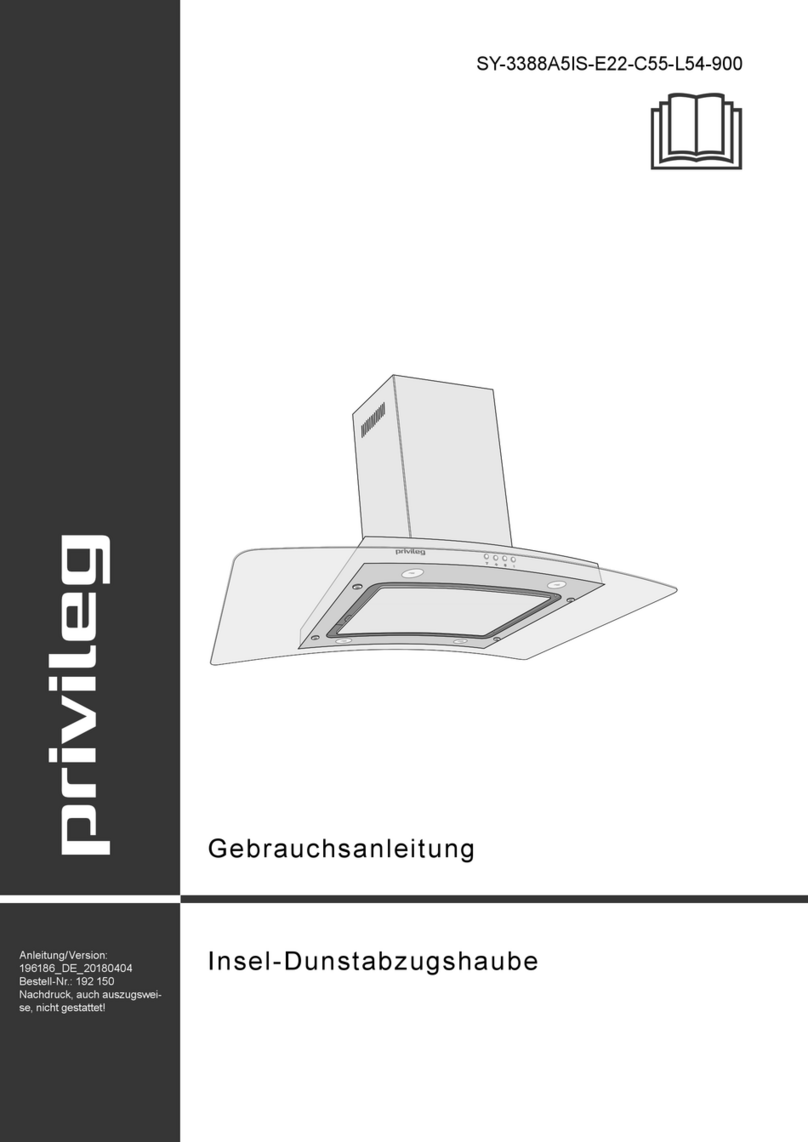privileg SY-3388A5IS-E22-C55-L54-900 user manual