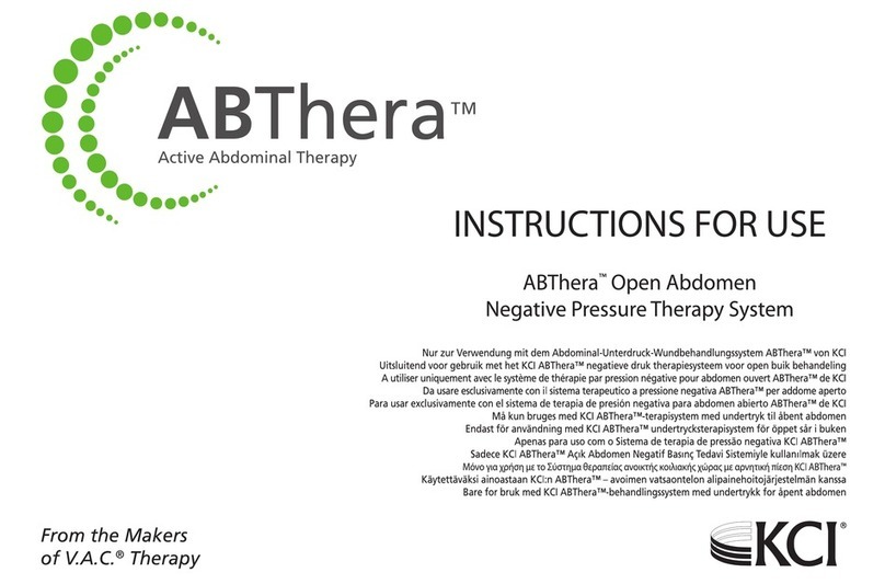 KCI ABThera User manual