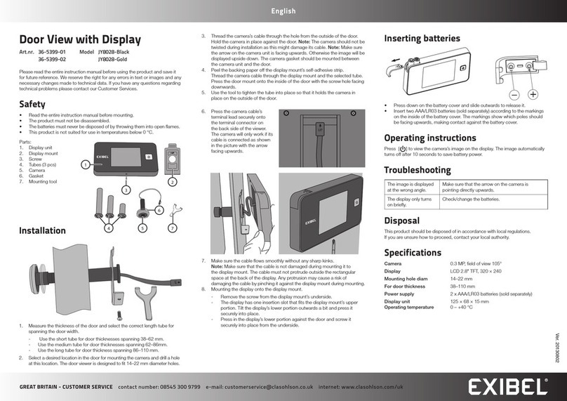 Exibel JY8028-Black User manual