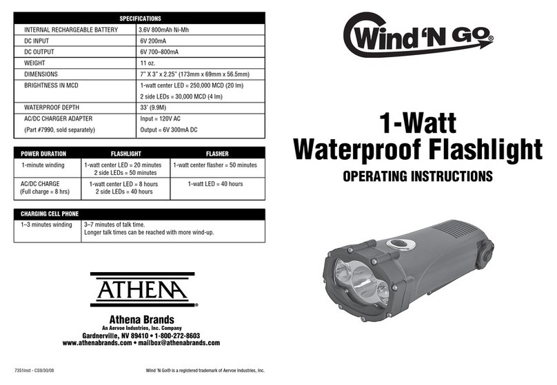 Aervoe Wind'N Go 7351 operating instructions