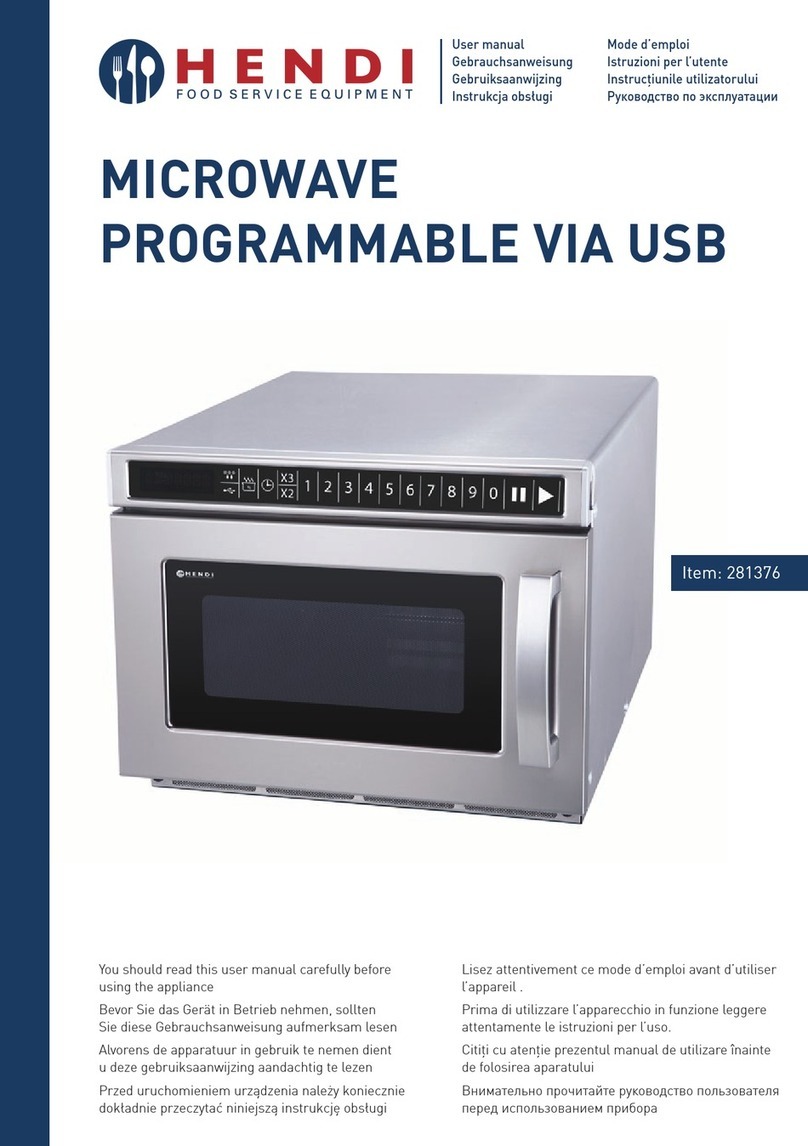 Hendi 281376 user manual