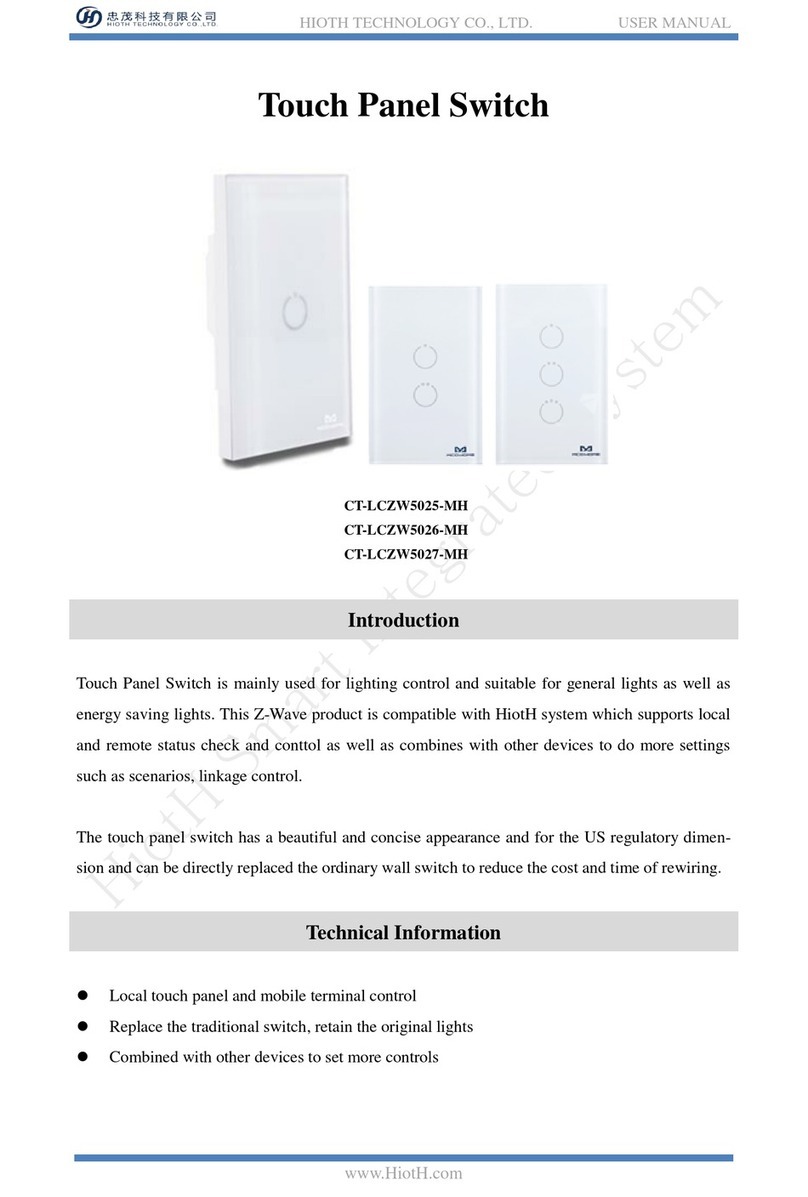 HIOTH TECHNOLOGY CT-LCZW5026-MH User manual HIOTH TECHNOLOGY CT-LCZW5026-MH User manual
