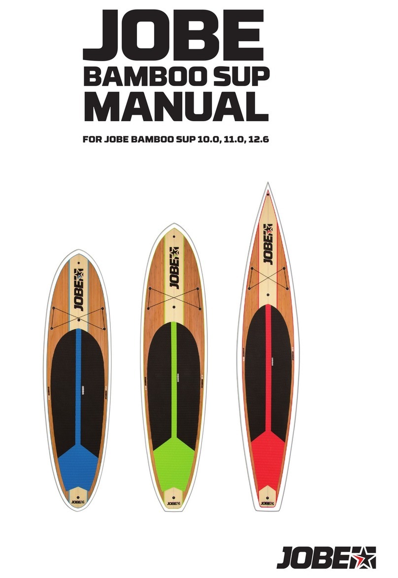 JOBE BAMBOO SUP 10.0 manual