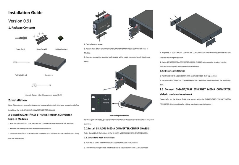 CTS MCT-RACK-18 installation guide