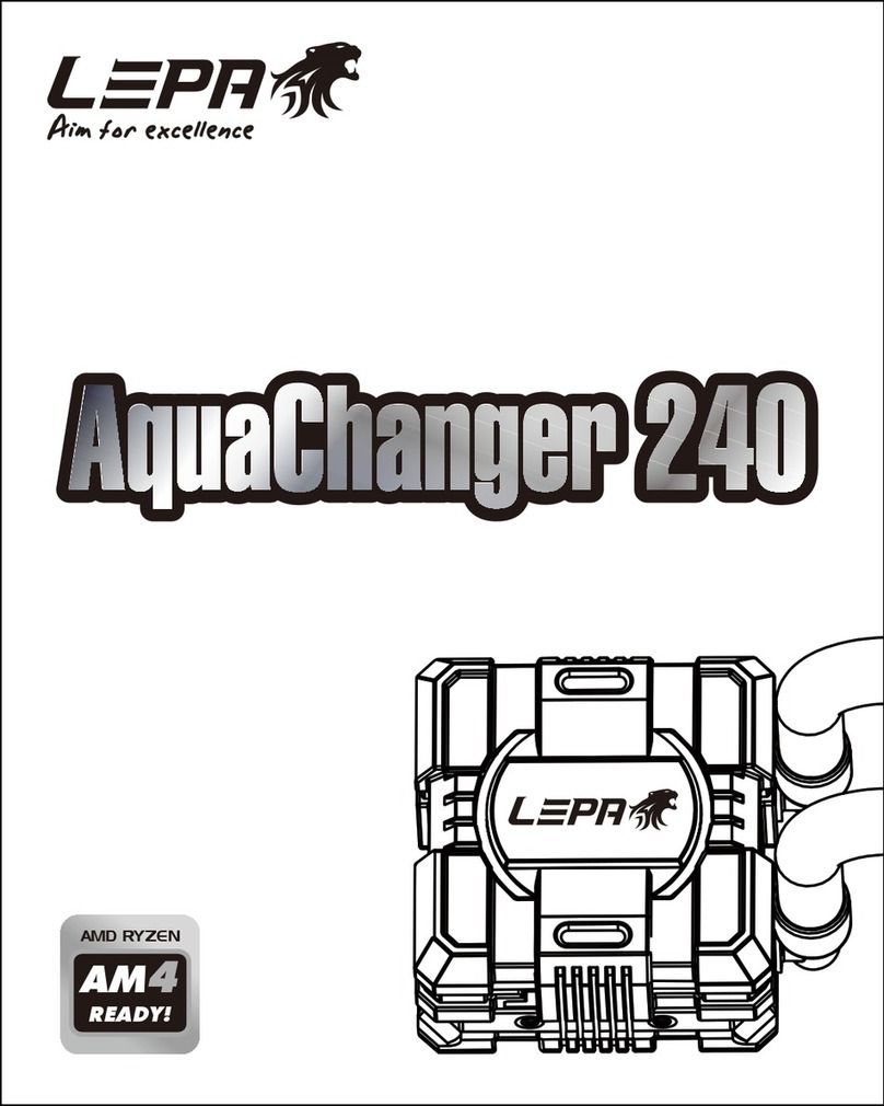 Lepa AquaChanger 240 User manual