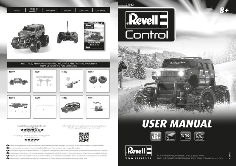 REVELL Control 01022 user manual