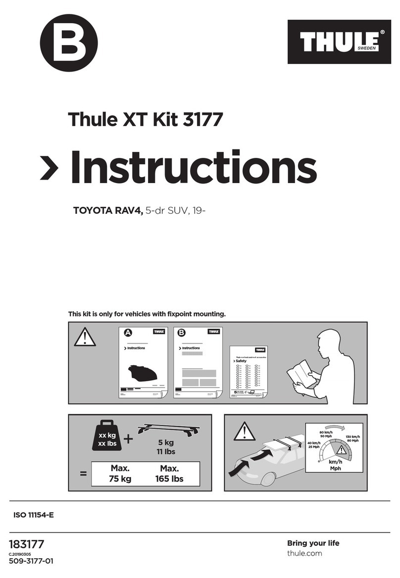 Thule XT 3177 instructions