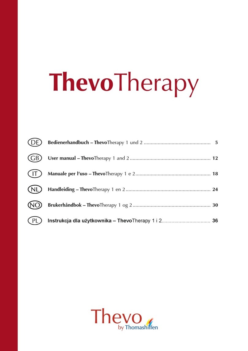 Thomashilfen ThevoTherapy Series User manual