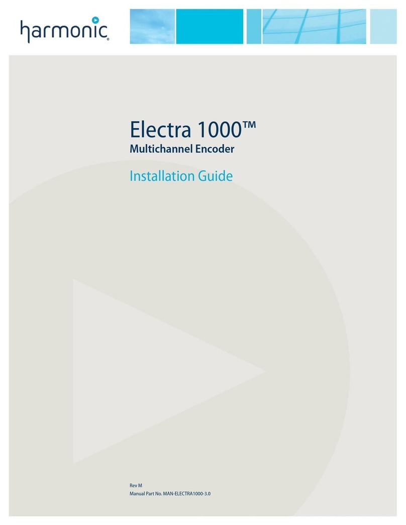 Harmonic Electra 1000 installation guide