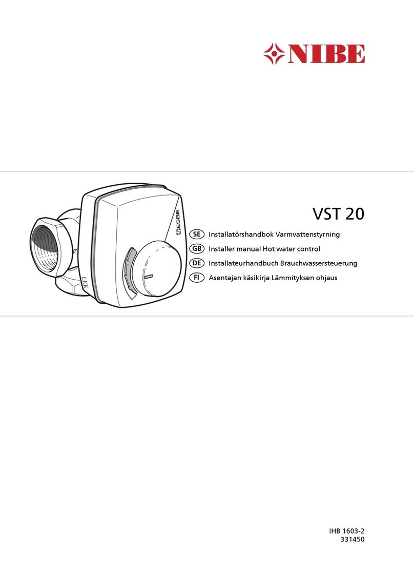 Nibe VST 20 User guide