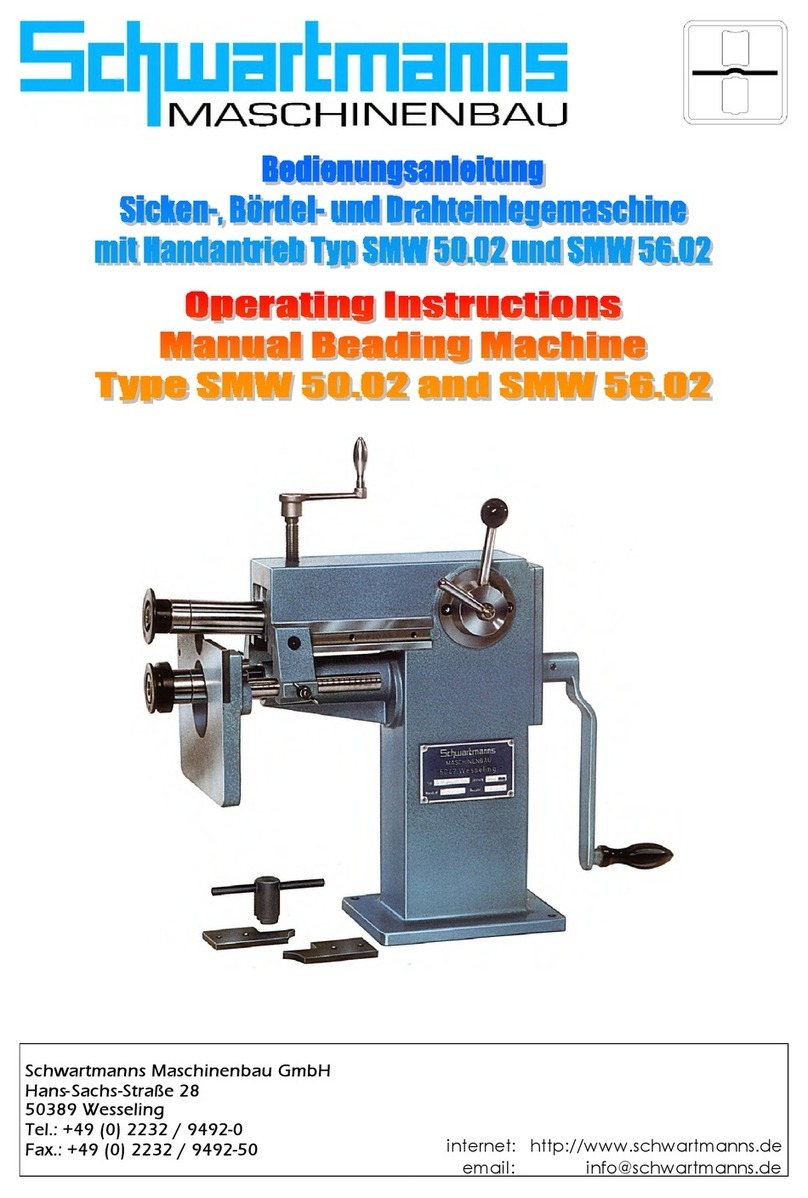 Schwartmanns SMW 50.02 Operating instructions manual