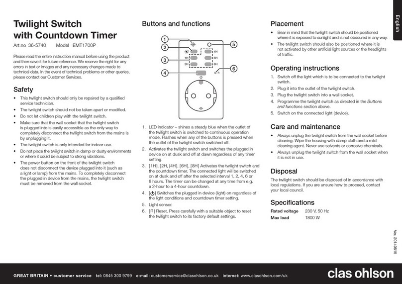 Clas Ohlson EMT1700P manual
