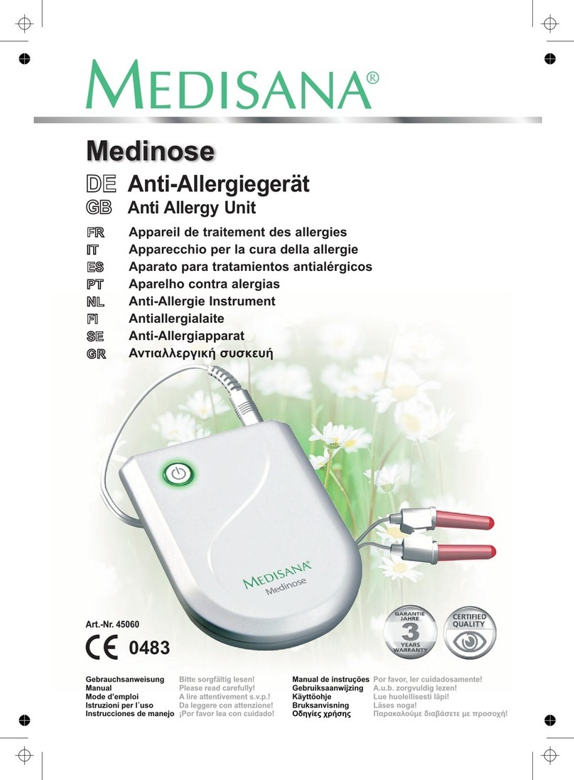 Medisana Medinose manual