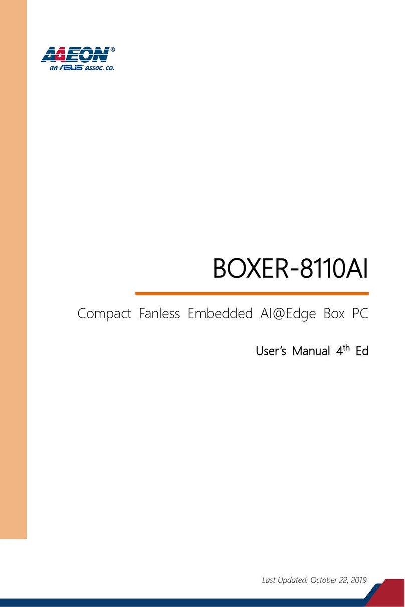 Asus AAEON BOXER-8110AI user manual