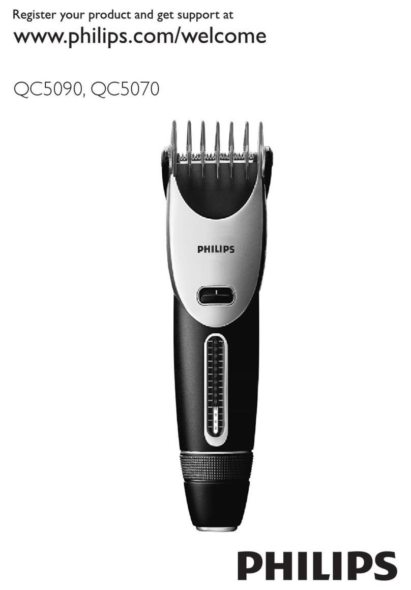 Philips QC5090 user manual