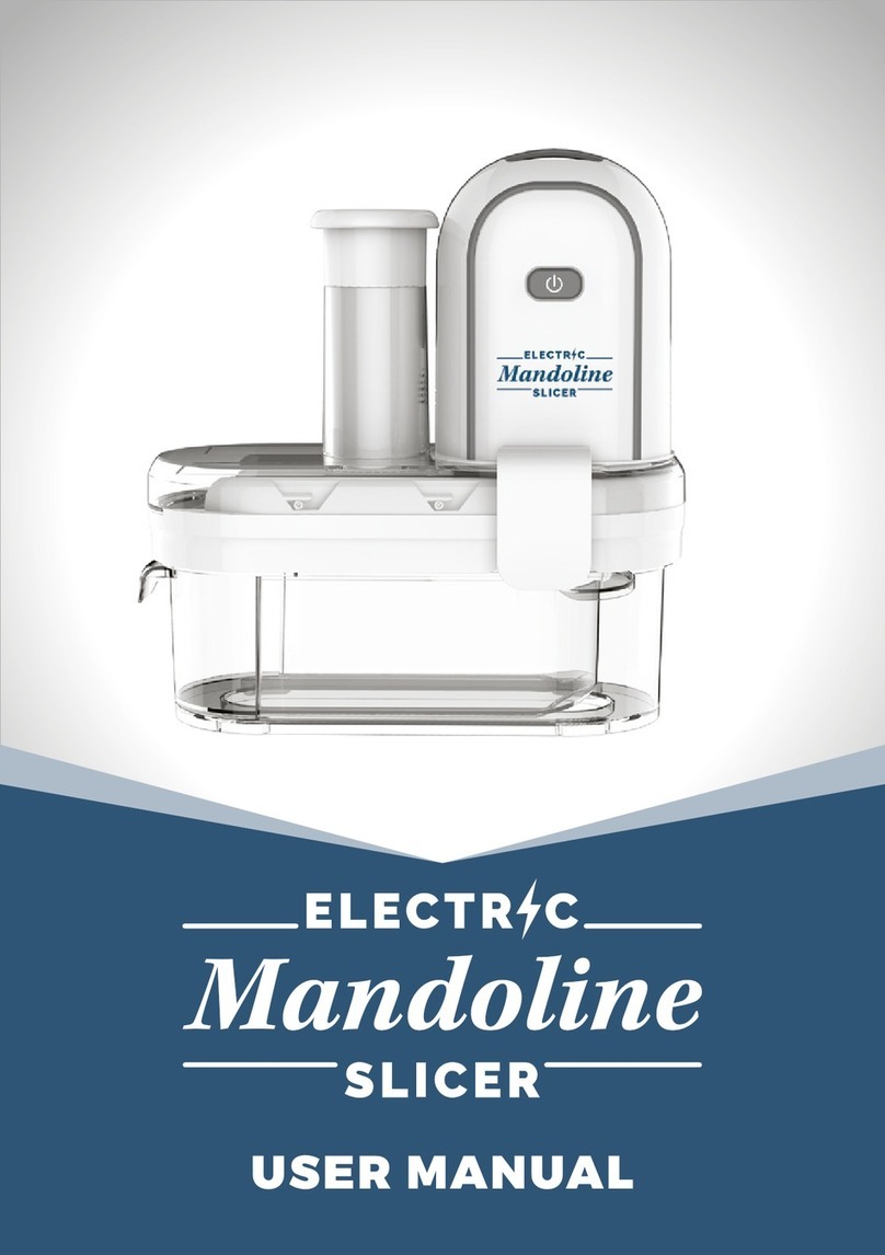 Electric Mandoline user manual