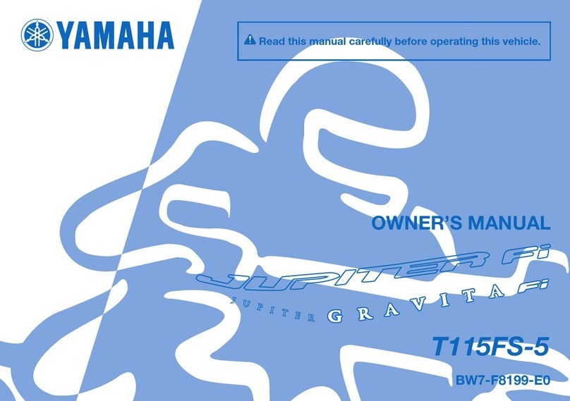 Yamaha Jupiter Fi T115FS-5 User manual
