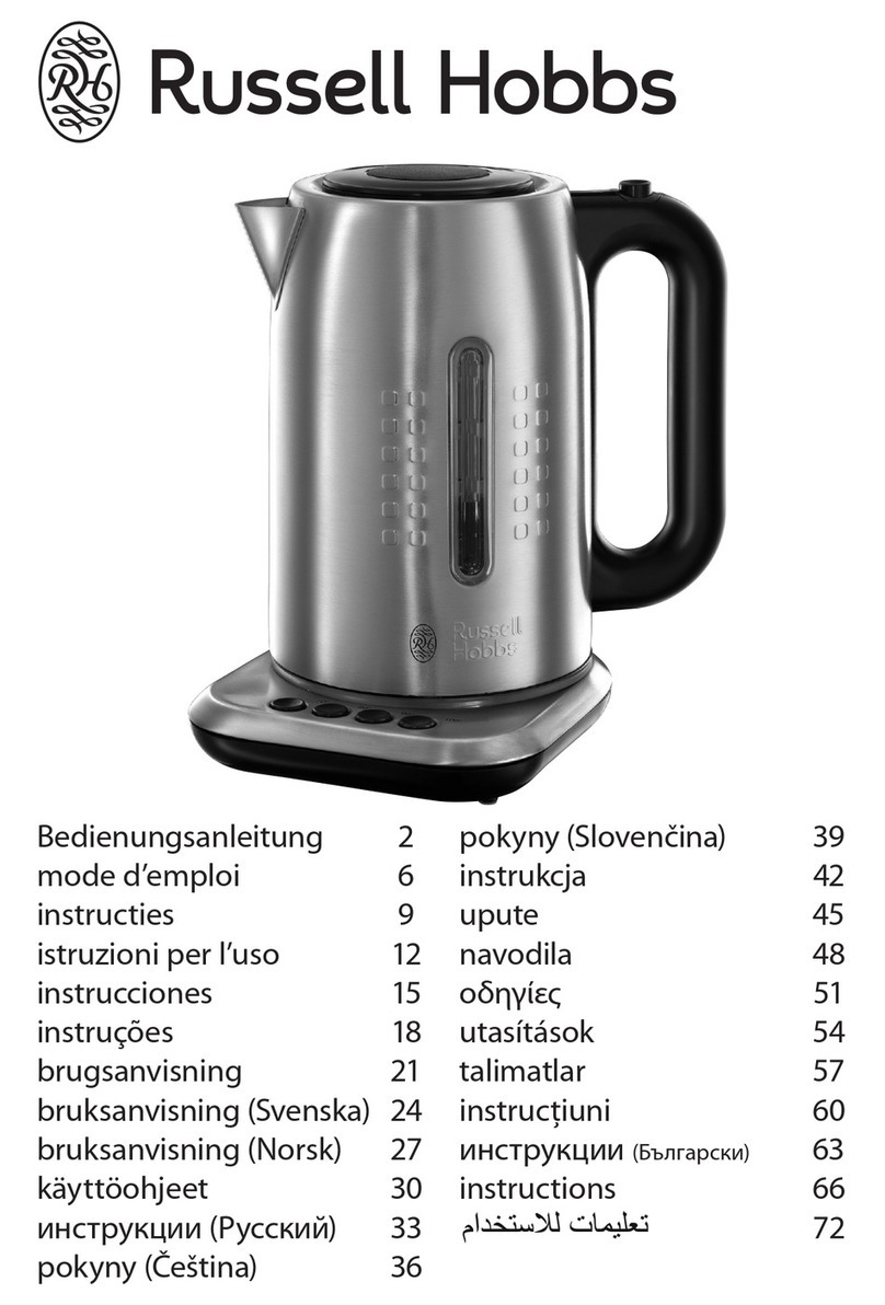 Russell Hobbs 20160-70 instructions