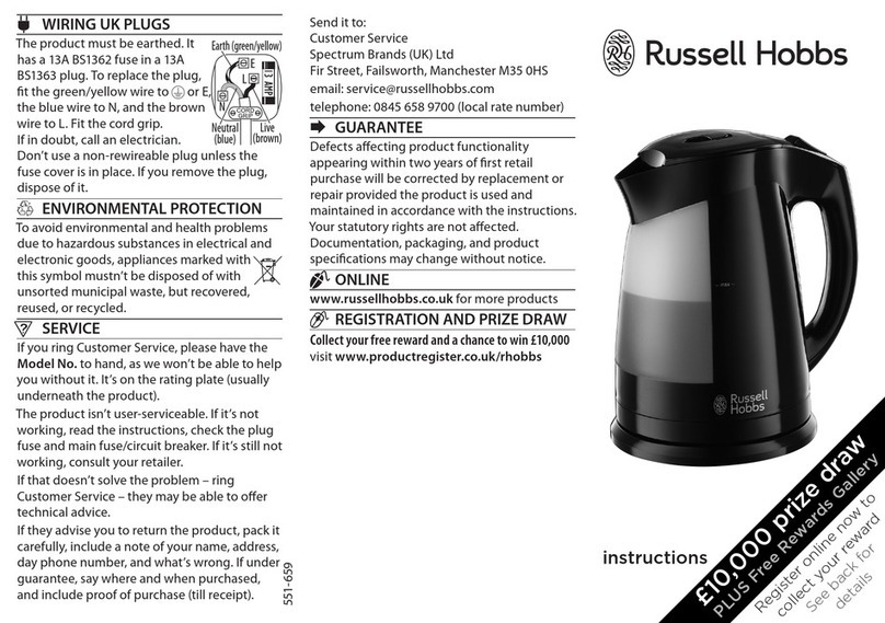 Russell Hobbs 18830 instructions