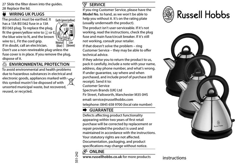 Russell Hobbs 18089 User manual