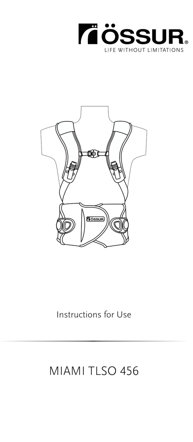 Ossur MIAMI TLSO 456 User manual