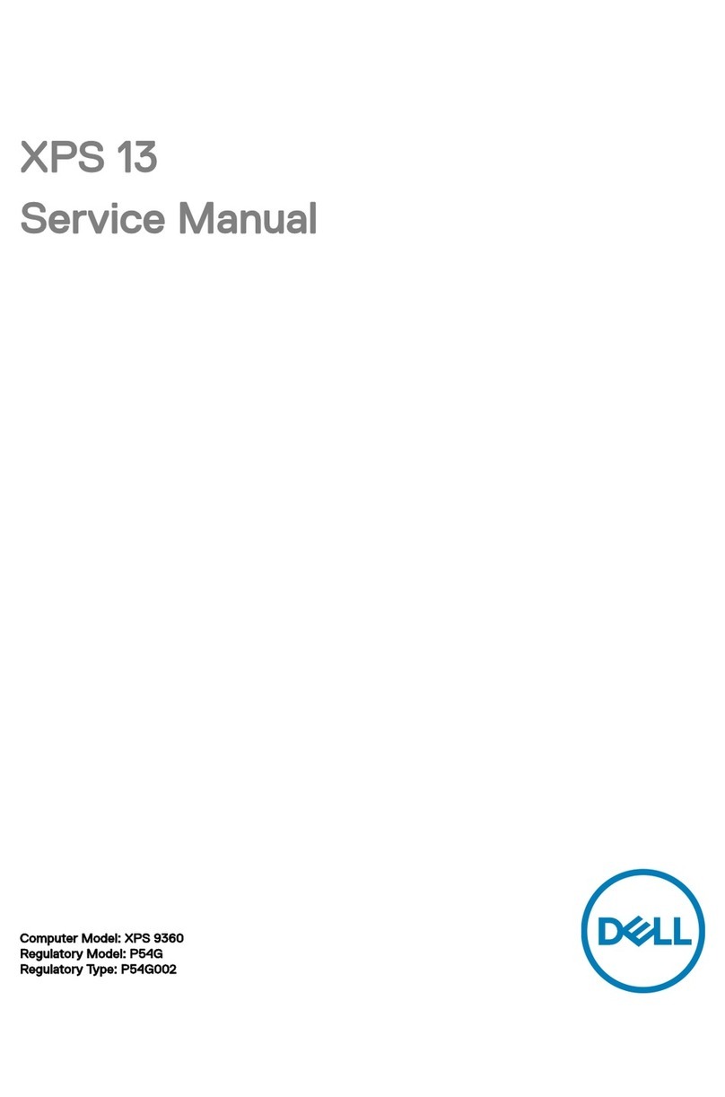 Dell XPS 13 Service manual