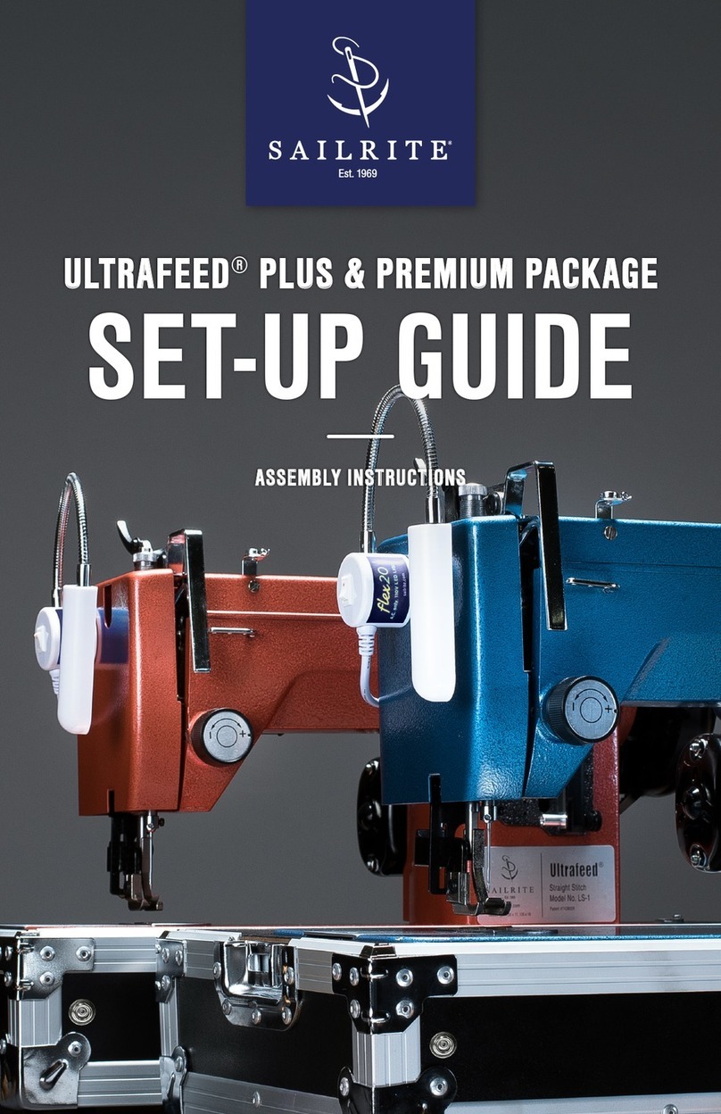 Sailrite Ultrafeed Plus Assembly instructions