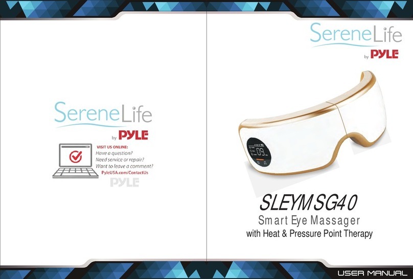 Pyle SereneLife SLEYMSG40 User manual