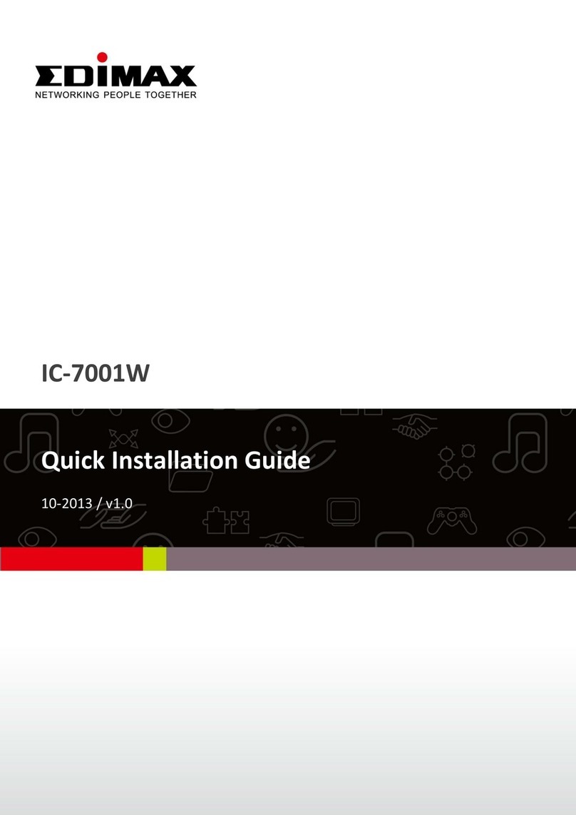 Edimax IC-7001W Quick installation guide
