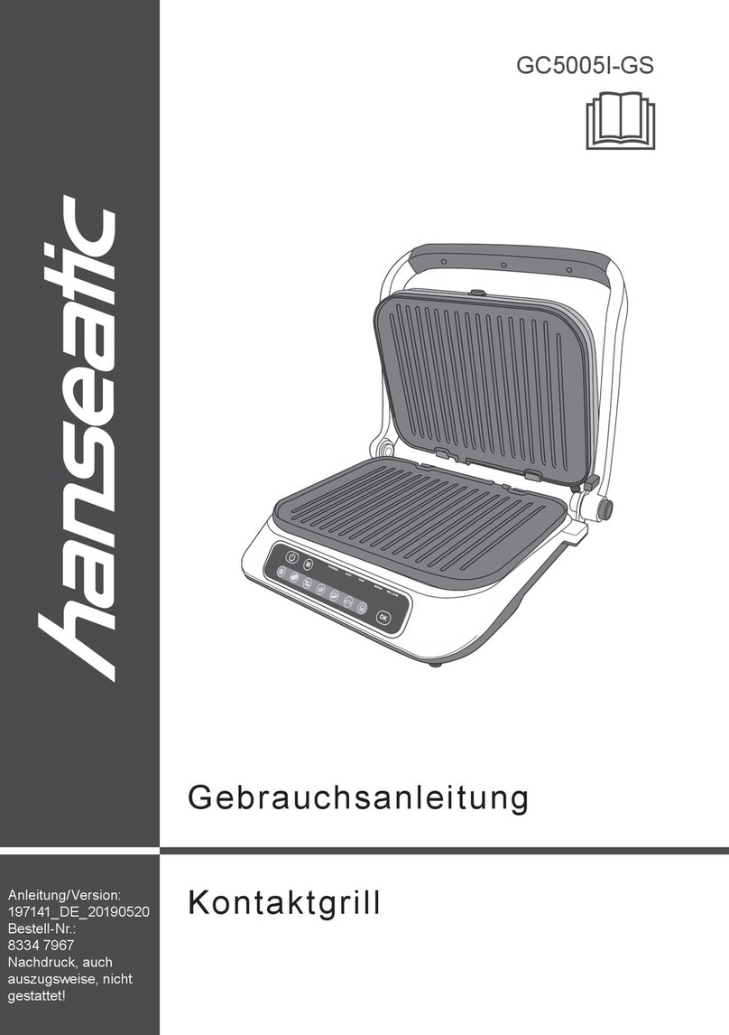 Hanseatic 8334 7967 user manual