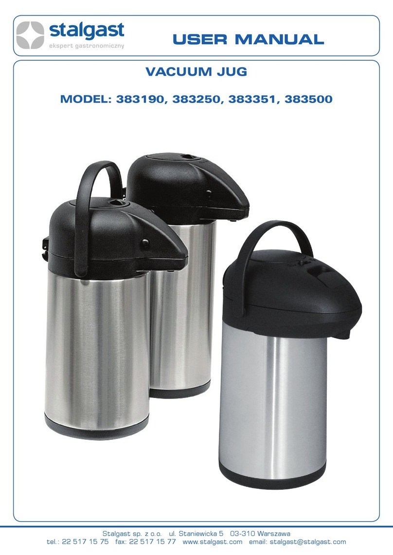 Stalgast 383190 user manual