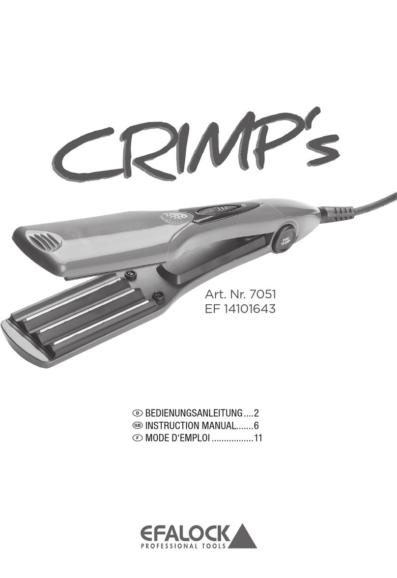 EFALOCK CRIMP's 7051 instruction manual