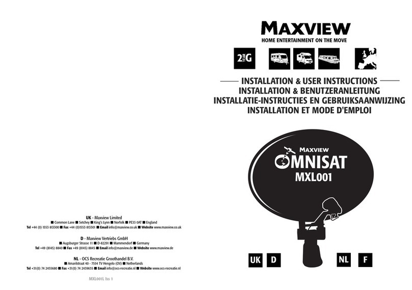 Maxview MNISAT MXL001 Assembly Instructions Maxview MNISAT MXL001 Assembly Instructions