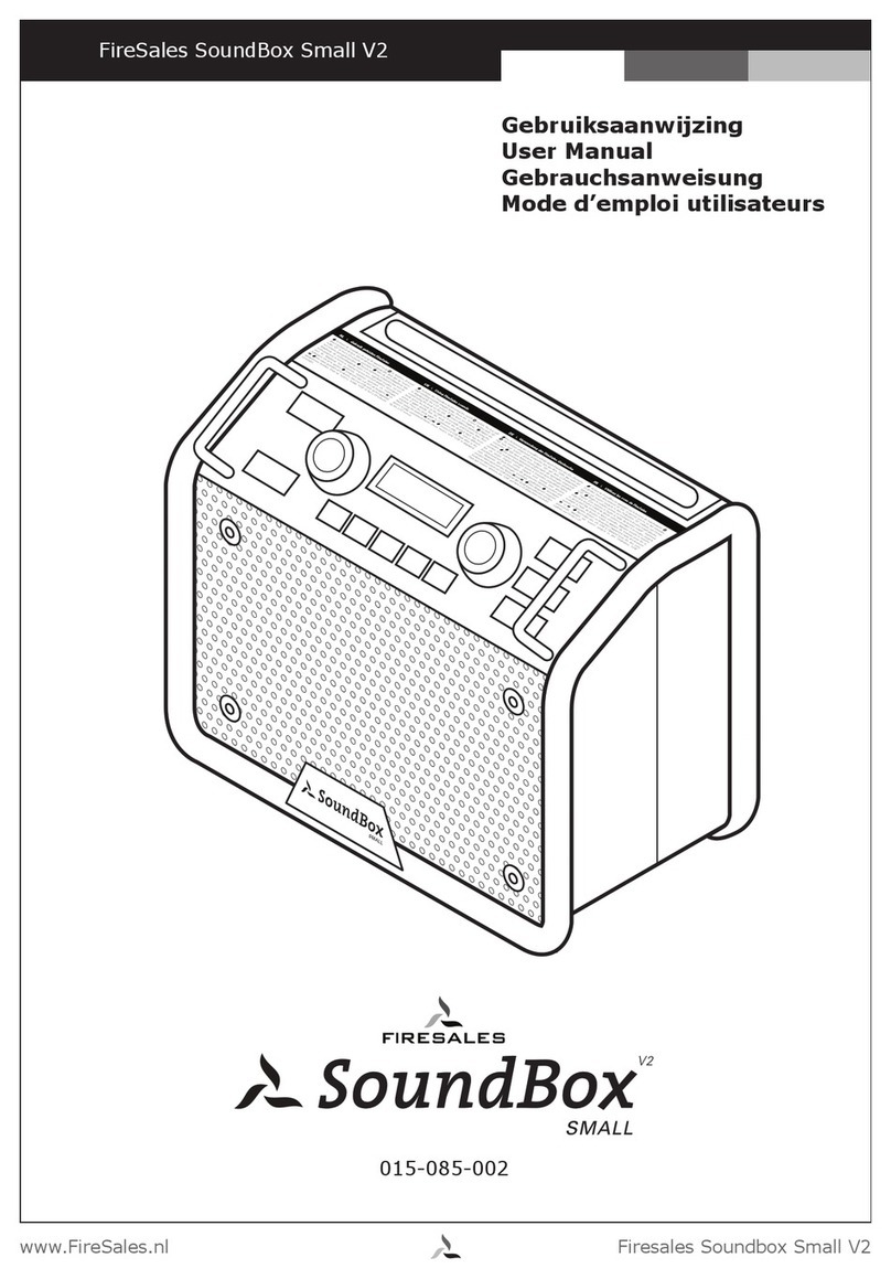 FireSales Soundbox V2 Small user manual