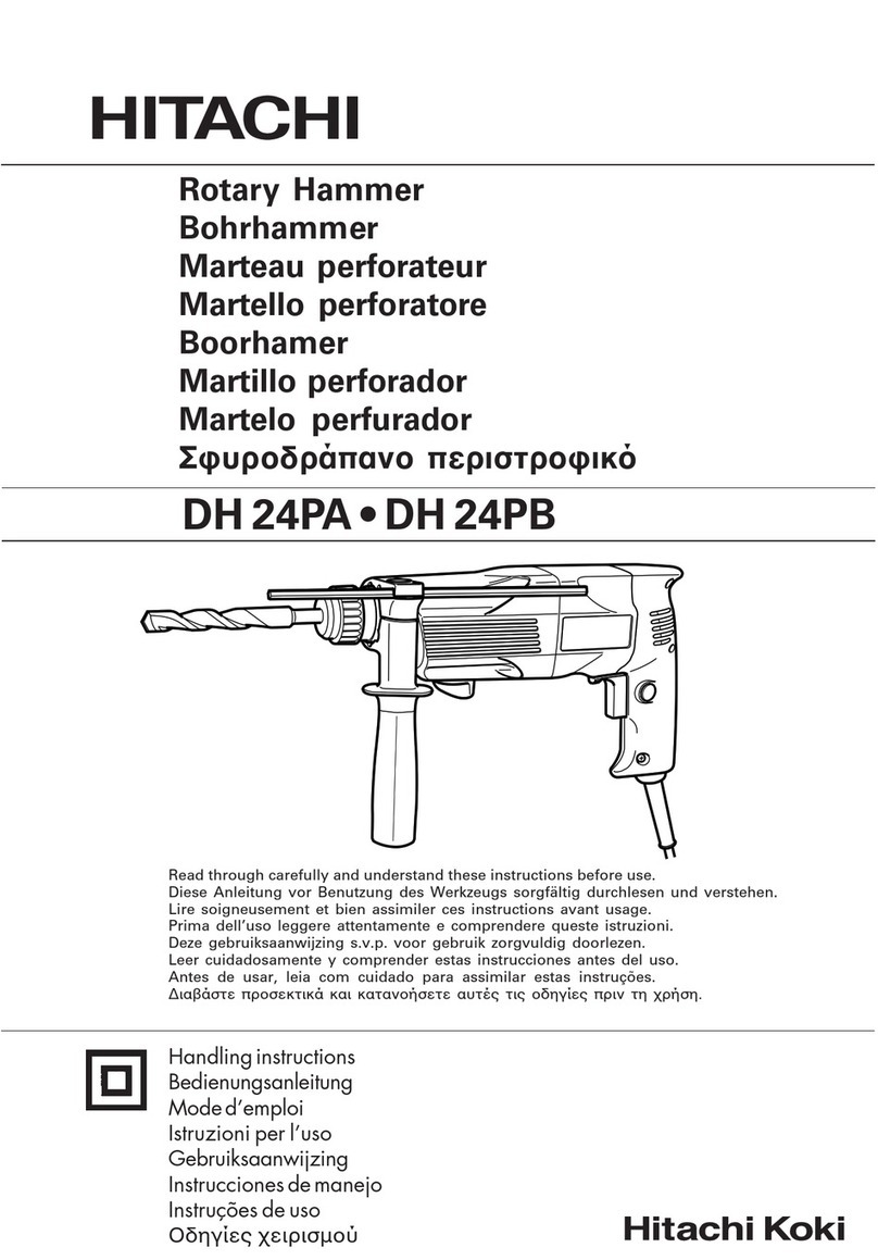 Hitachi DH 24PA User manual Hitachi DH 24PA User manual