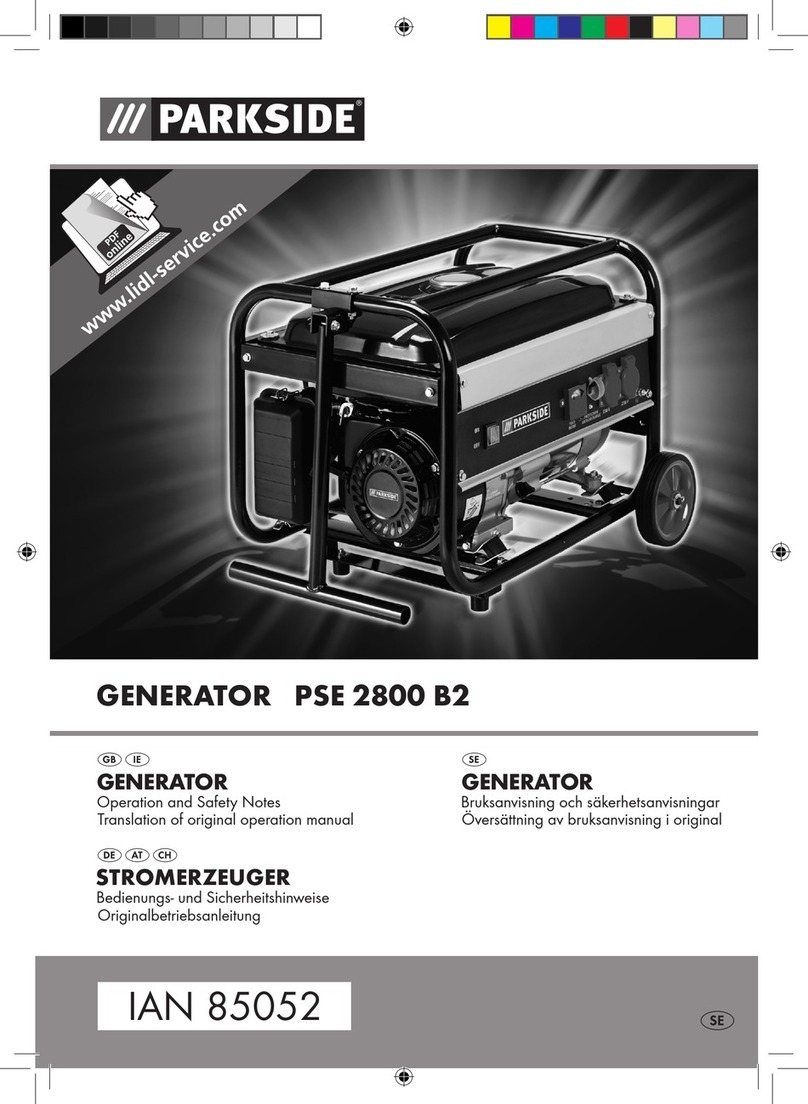 Parkside PSE 2800 B2 translation of original operation manual