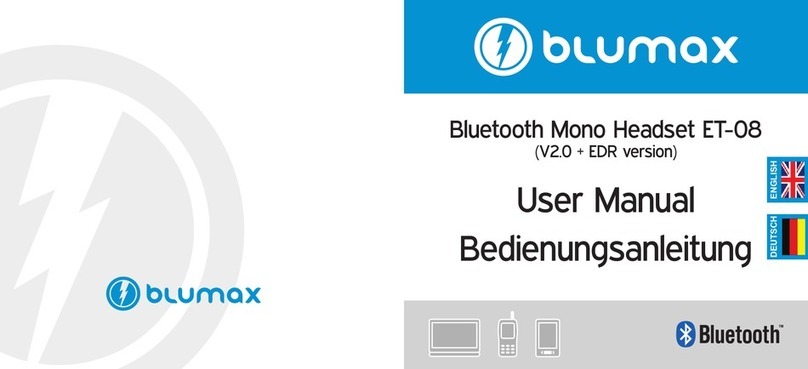 Blumax ET-08 User manual