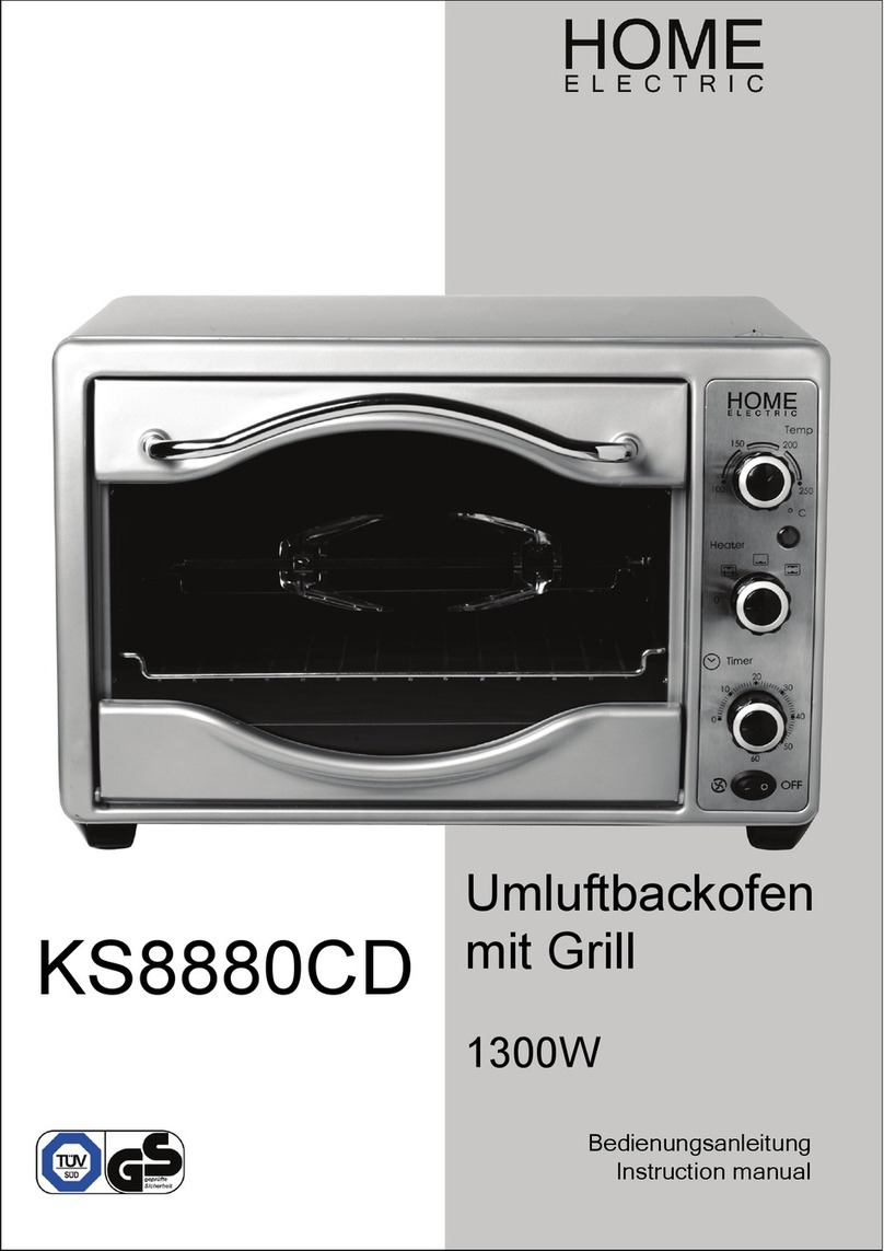 Home electric KS8880CD instruction manual